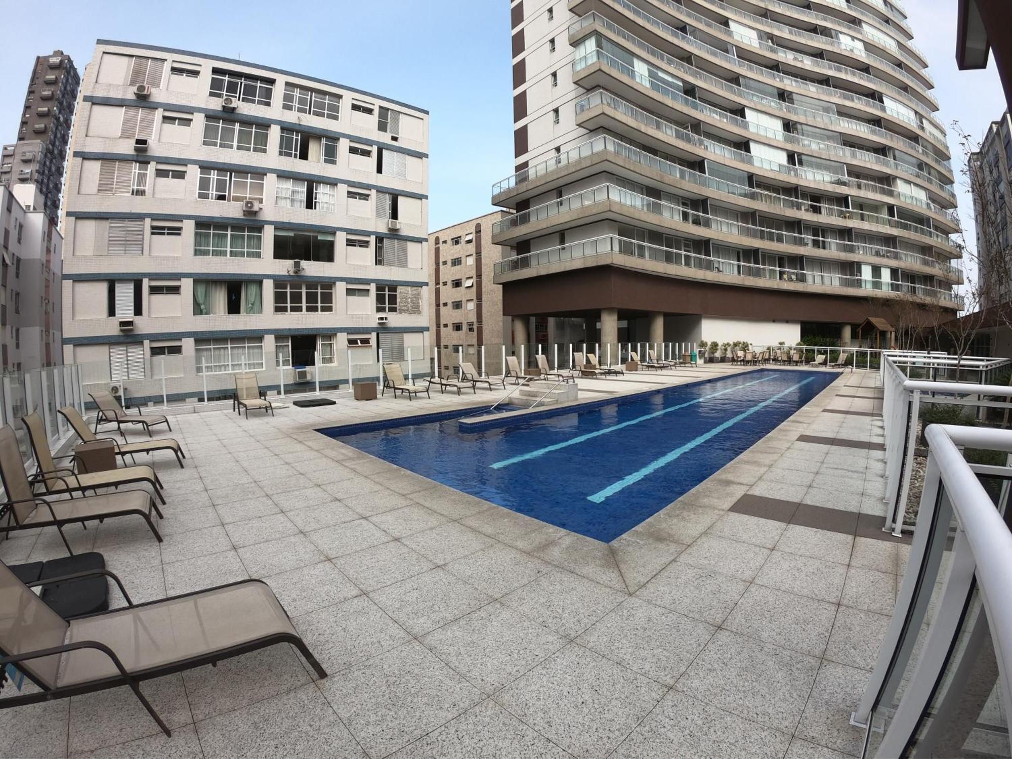 Apartmán Book Santos - Unlimited 2012 - Sofisticacao Vista Mar Exteriér fotografie