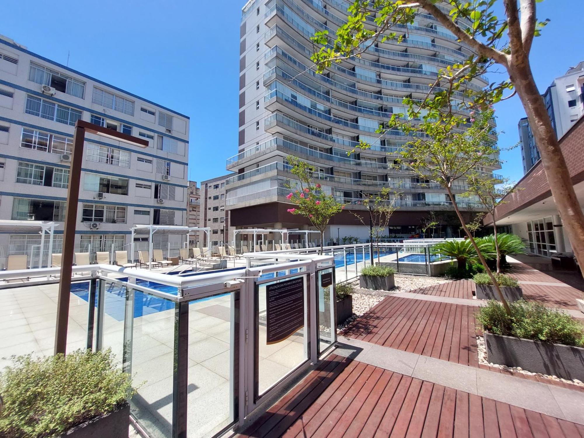 Apartmán Book Santos - Unlimited 2012 - Sofisticacao Vista Mar Exteriér fotografie
