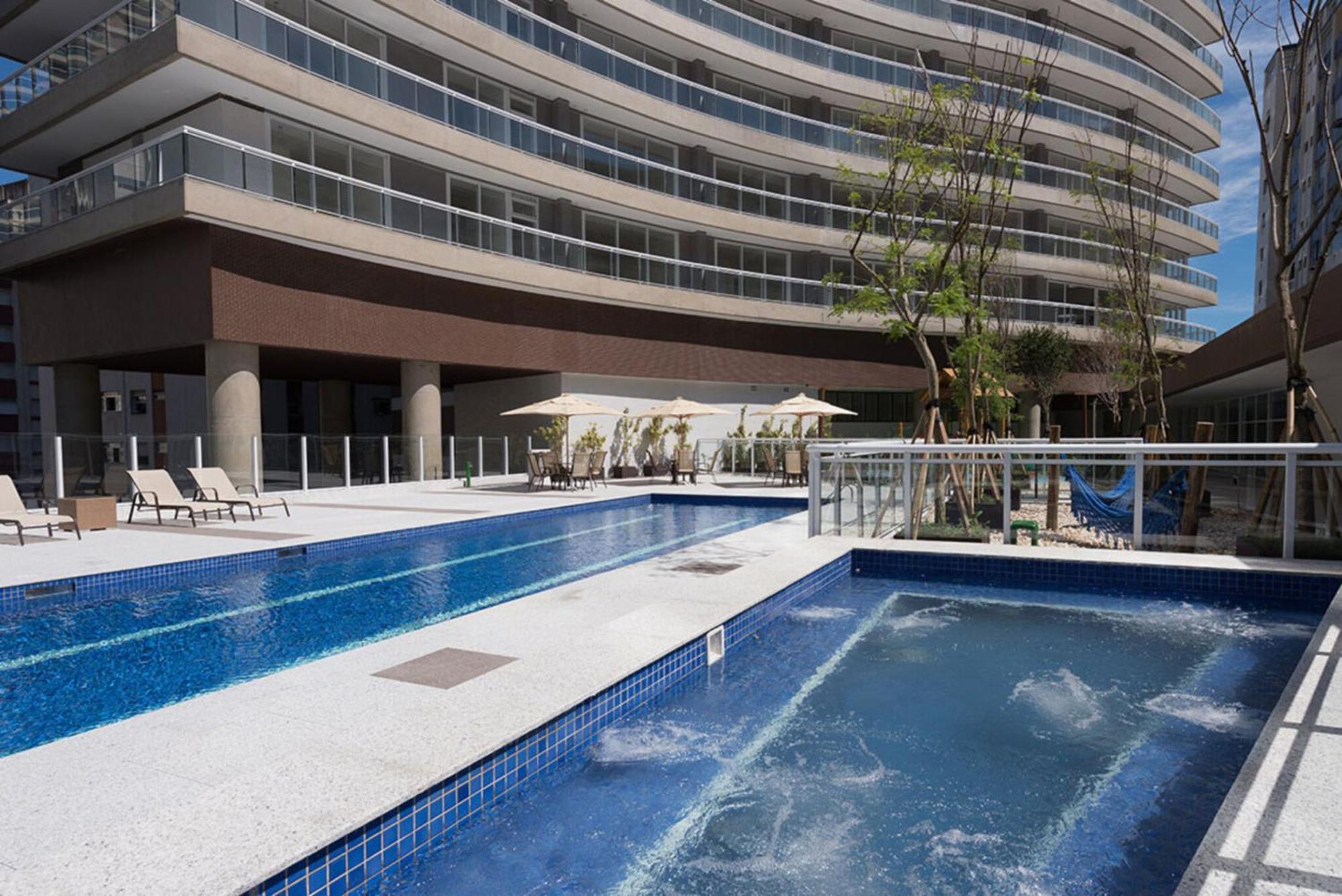 Apartmán Book Santos - Unlimited 2012 - Sofisticacao Vista Mar Exteriér fotografie